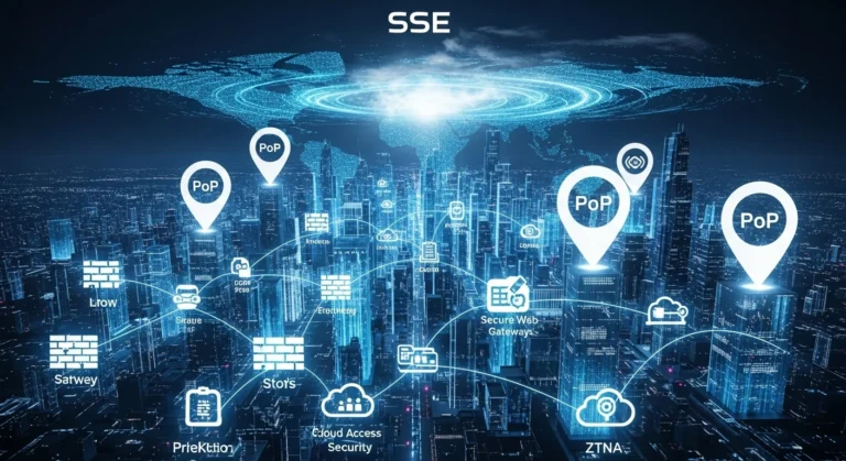Skyquest Security Service Edge SSE market overview showing ZTNA, CASB, SWG, and FWaaS